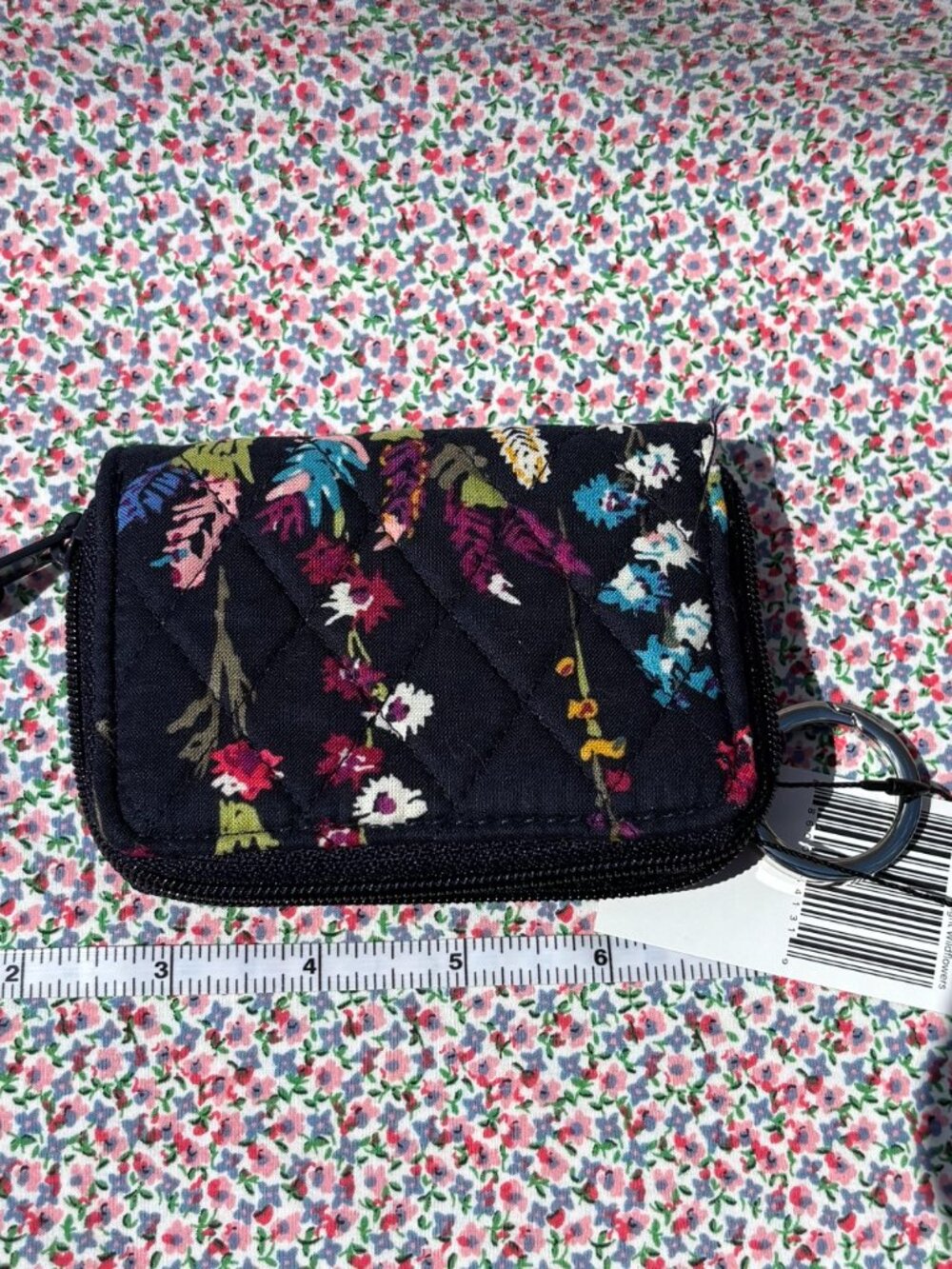 Vera Bradley Set - Shoulder Bag, Umbrella, Petite Zip Wallet, Mirror Cosmetic - Picture 6 of 6